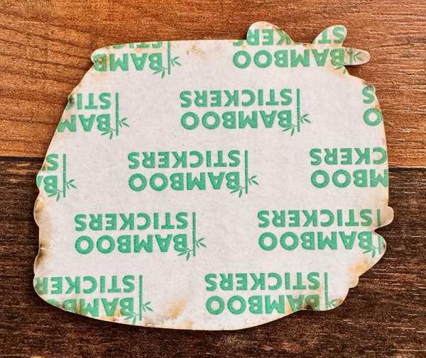 *NEU* Bambus Sticker " Bus & Surfbrett "